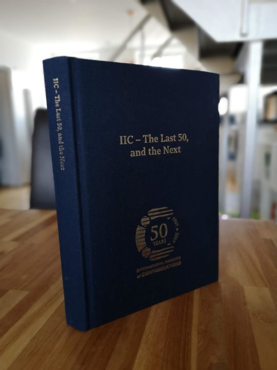 IIC at 50 book upright